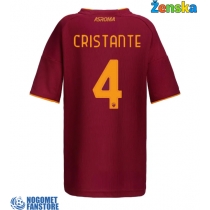 AS Roma Bryan Cristante #4 Domaci Dres za Ženska 2025-26 Kratak Rukav